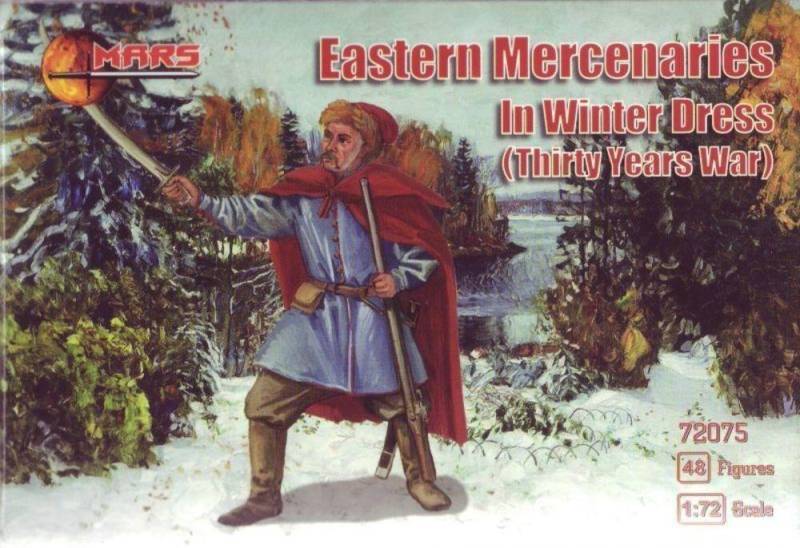 Eastern mercenaries in winter dress von Mars Figures