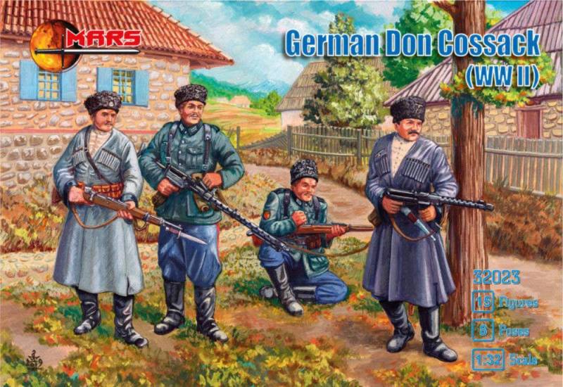 German Don Cossack WWII von Mars Figures