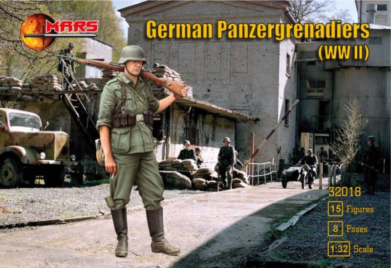 German panzergrenadiers WWII von Mars Figures