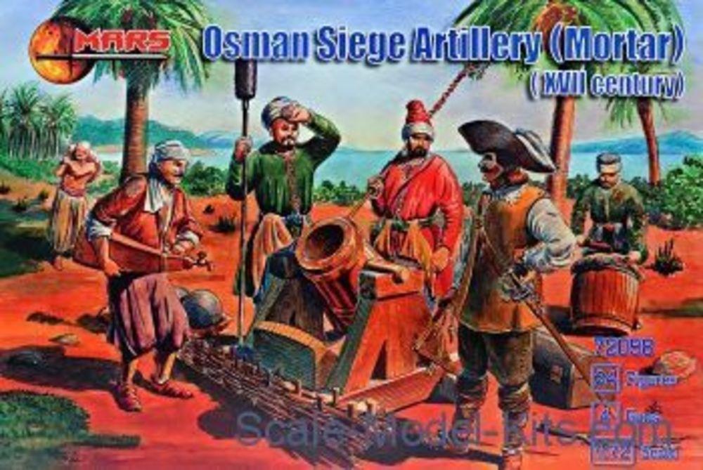 Osman siege artillery (Mortar, XVII century) von Mars Figures