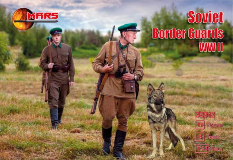 Soviet Border Guards WWII von Mars Figures