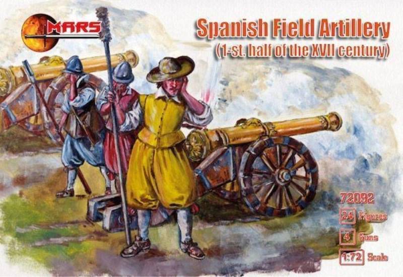 Spanish field artillery, XVII century von Mars Figures