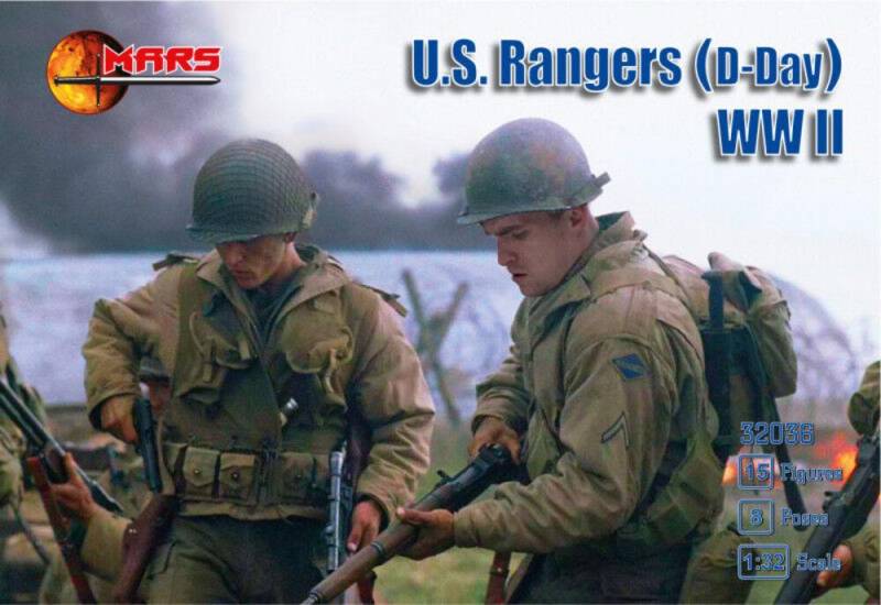 U.S. Rangers (D-Day) WWII von Mars Figures