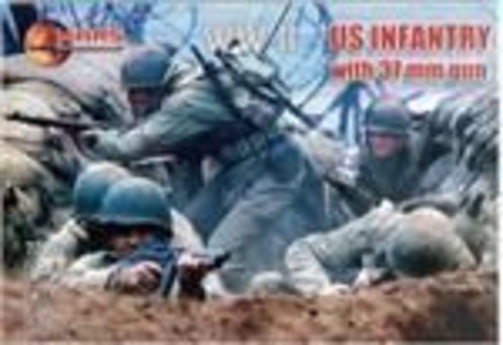 US Infantry with 37mm gun US Infantry with 37mm gun von Mars Figures