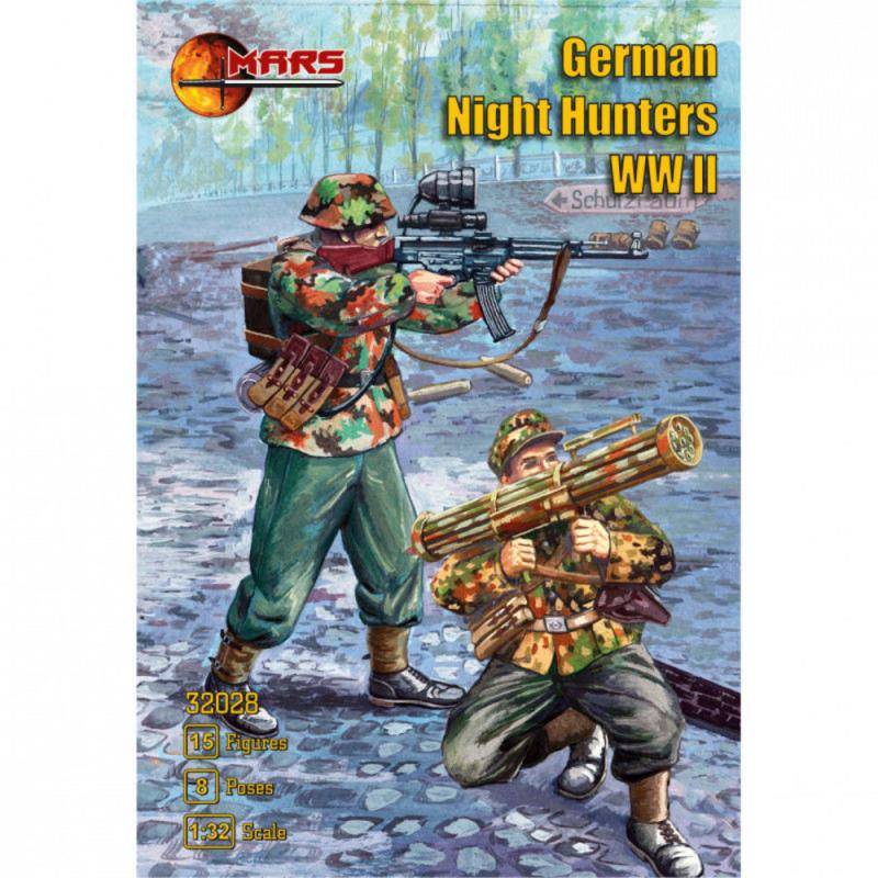 WWII German Night Hunters von Mars Figures