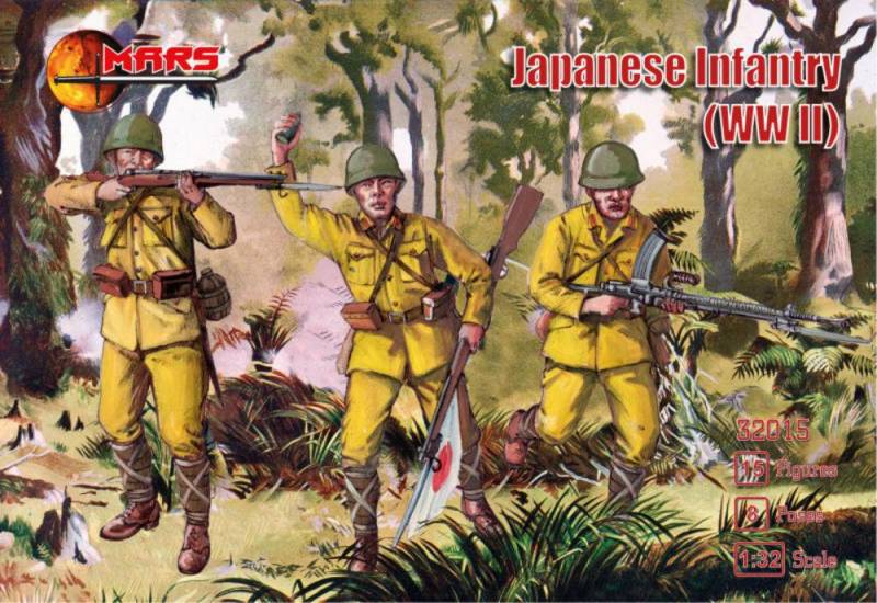 WWII Japanese Infantry von Mars Figures