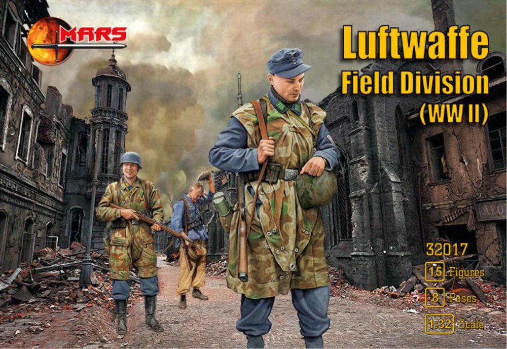 WWII Luftwaffe field division von Mars Figures