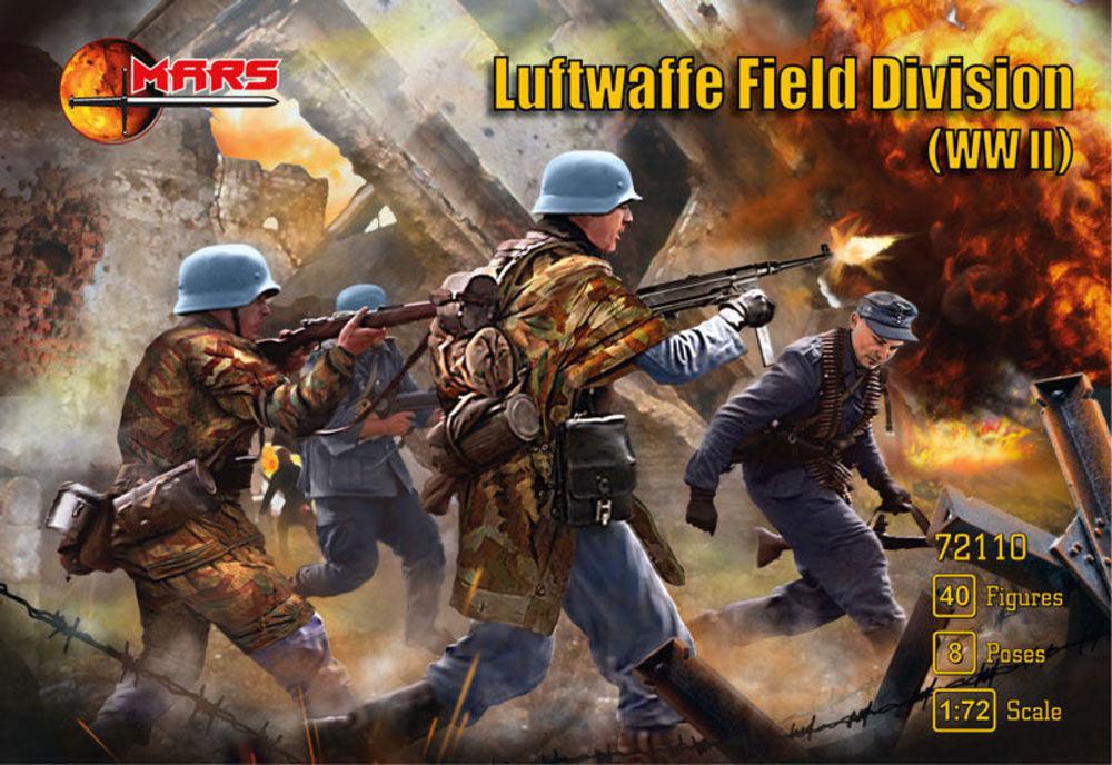 WWII Luftwaffe field division von Mars Figures