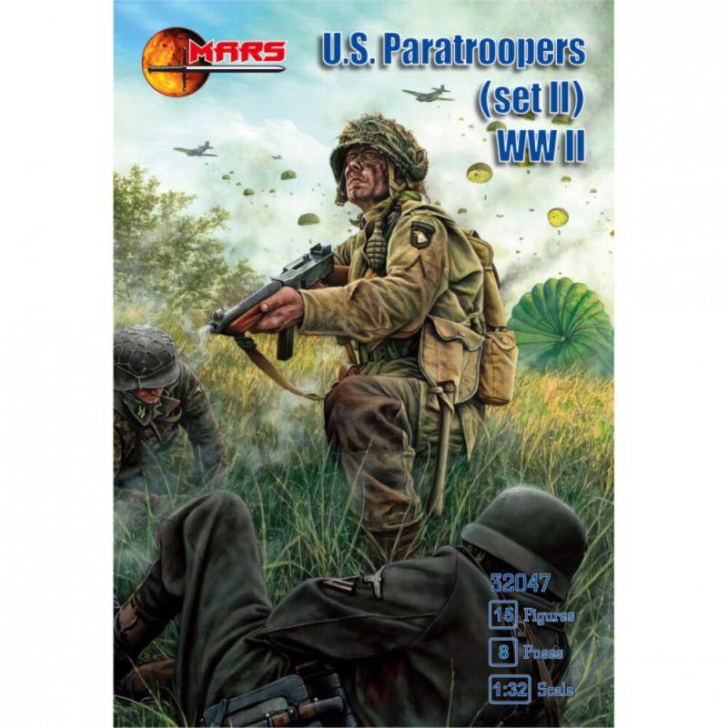 WWII U.S. Paratroopers - Set 2 von Mars Figures