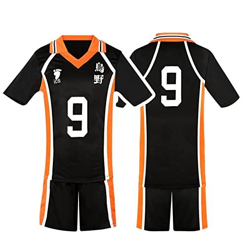 MarsVook High School Uniform Jersey Volleyball Kostüm für Anime Karasuno Cosplay Sportanzüge Herren Damen von MarsVook