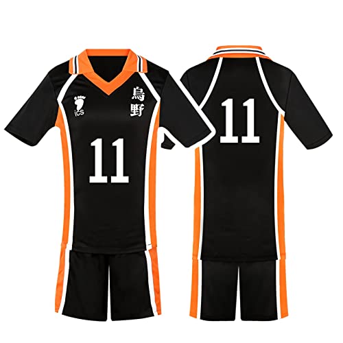 MarsVook High School Uniform Jersey Volleyball Kostüm für Anime Karasuno Cosplay Sportanzüge Herren Damen von MarsVook