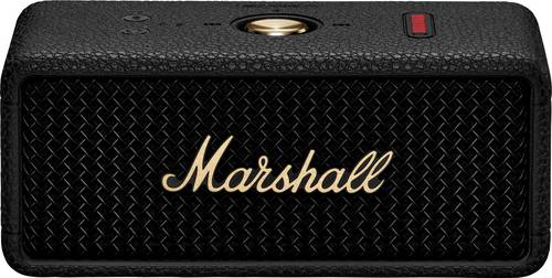 Marshall Emberton III Black & Brass Bluetooth® Lautsprecher Schwarz von Marshall