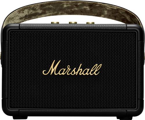 Marshall Kilburn II Black & Brass Bluetooth® Lautsprecher Schwarz von Marshall