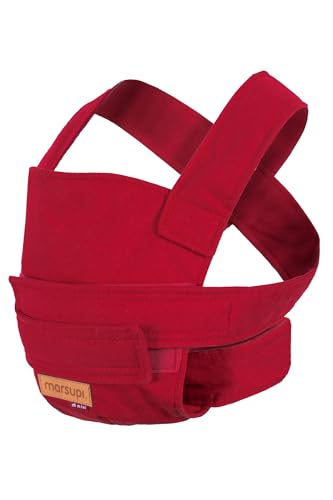 Marsupi Mini Puppentrage - Babytrage für Puppenmamas und Puppenpapas ab 2 Jahren - Baby Spielzeug - Bio-Baumwolle, Ruby Marsupi Mini Puppentrage - Babytrage für Puppenmamas und Puppenpapas ab 2 Jahren - Baby Spielzeug - Bio-Baumwolle, Ruby von Marsupi