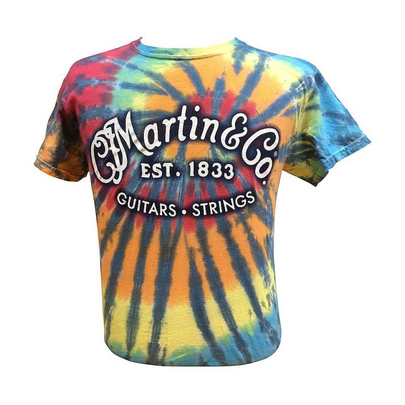 Martin Guitars Tie Dye w/ Logo T-Shirt von Martin Guitars