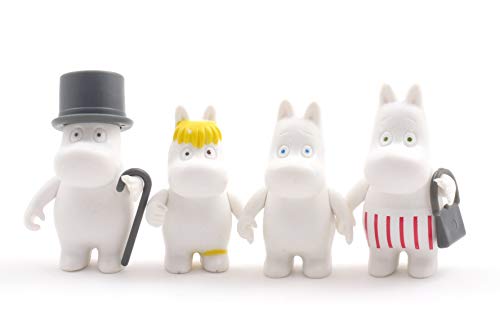 Moomin (Mumins) Moomin 8 tlg. Figuren Set Kunststoff ca.5cm von Martinex