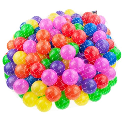 Martom Bunte Bälle für Bällebad 7/6cm Babybälle Plastikbälle Baby Spielbälle 100-2000 Stuck (6cm, 1000, Stück) von Martom