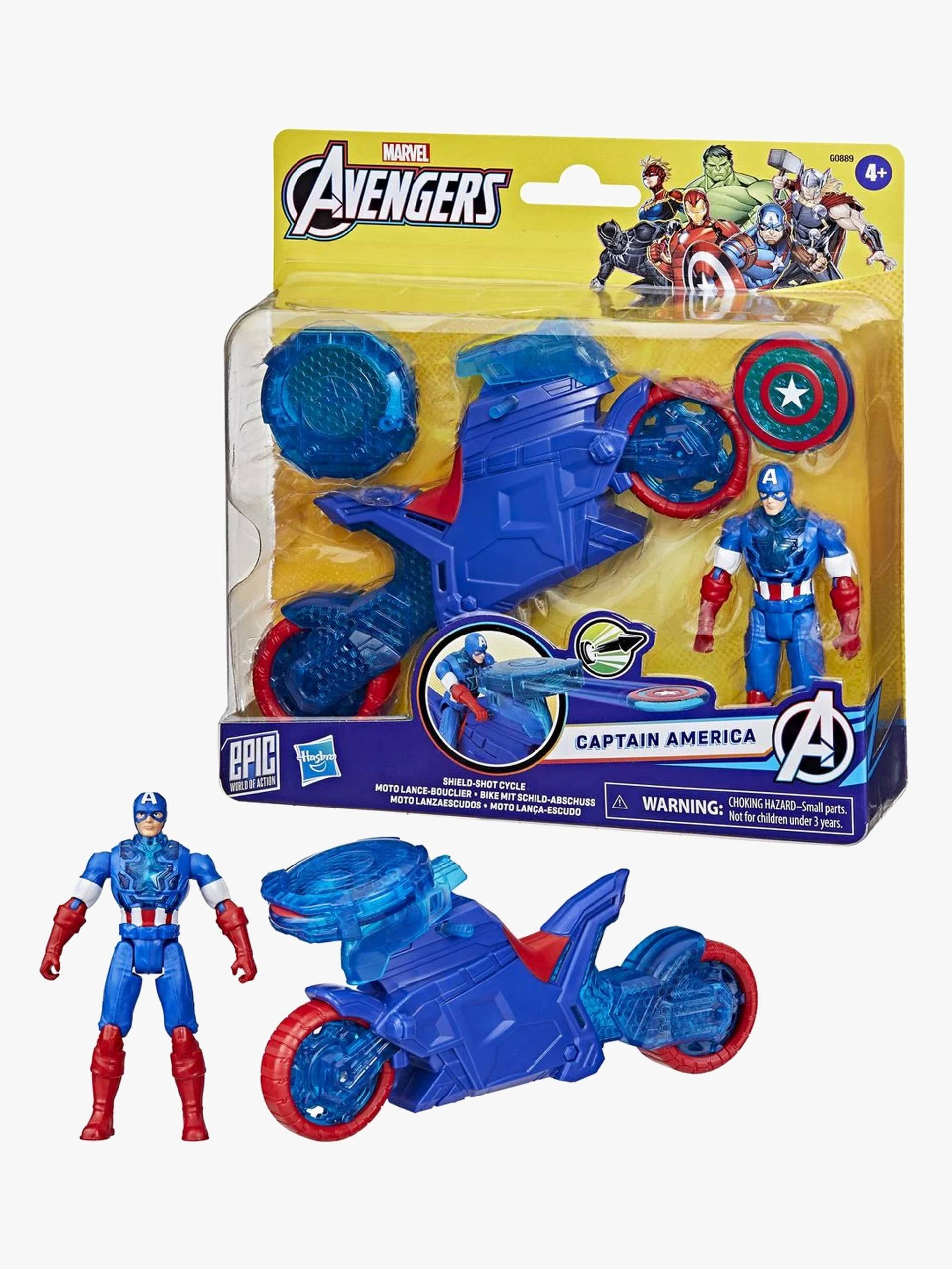 Marvel Avengers Captain America Actionfigur Shield-Shot Cycle Marvel Avengers Captain America Actionfigur Shield-Shot Cycle von Marvel Avengers