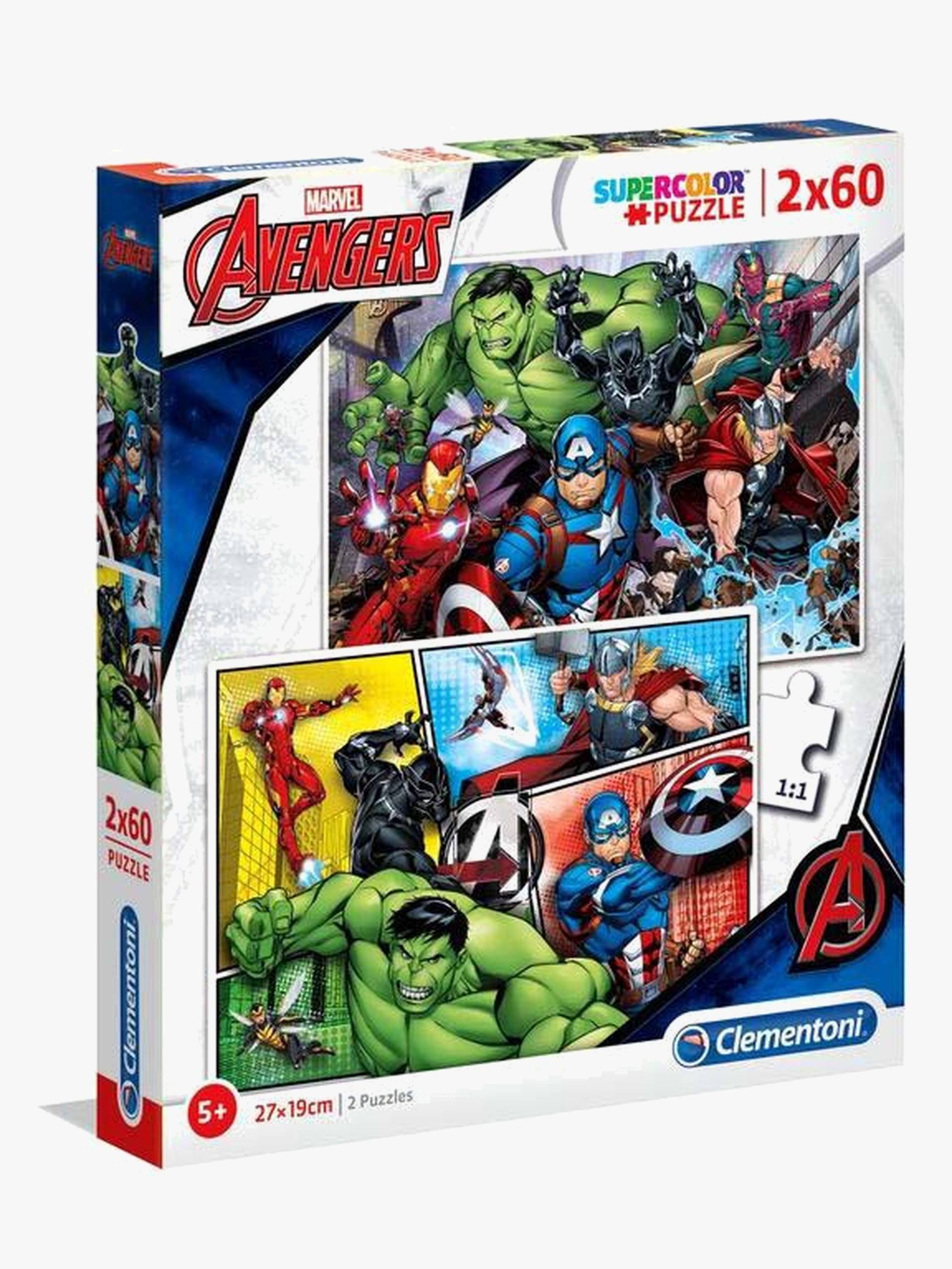 Marvel Avengers Puzzle 2x60 Teile Marvel Avengers Puzzle 2x60 Teile von Marvel Avengers