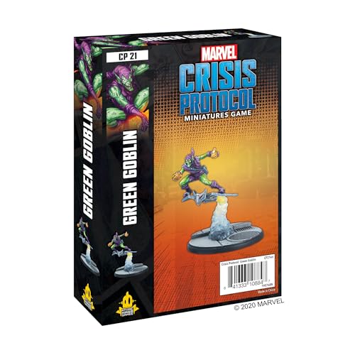 Atomic Mass Games , Marvel Crisis Protocol: Character Pack: Green Goblin, Miniatures Game, Ages 10+, 2+ Players, 45 Minutes Playing Time von Atomic Mass Games