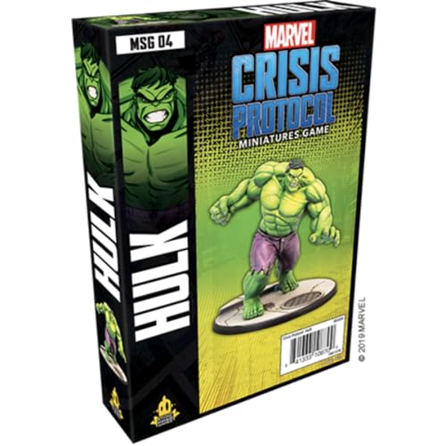 Atomic Mass Games , Marvel Crisis Protocol: Character Pack: Hulk, Miniatures Game, Ages 10+, 2+ Players, 45 Minutes Playing Time von Atomic Mass Games