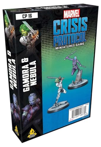 Atomic Mass Games , Marvel Crisis Protocol: Character Pack: Gamora and Nebula, Miniatures Game, Ages 10+, 2+ Players, 45 Minutes Playing Time von Atomic Mass Games