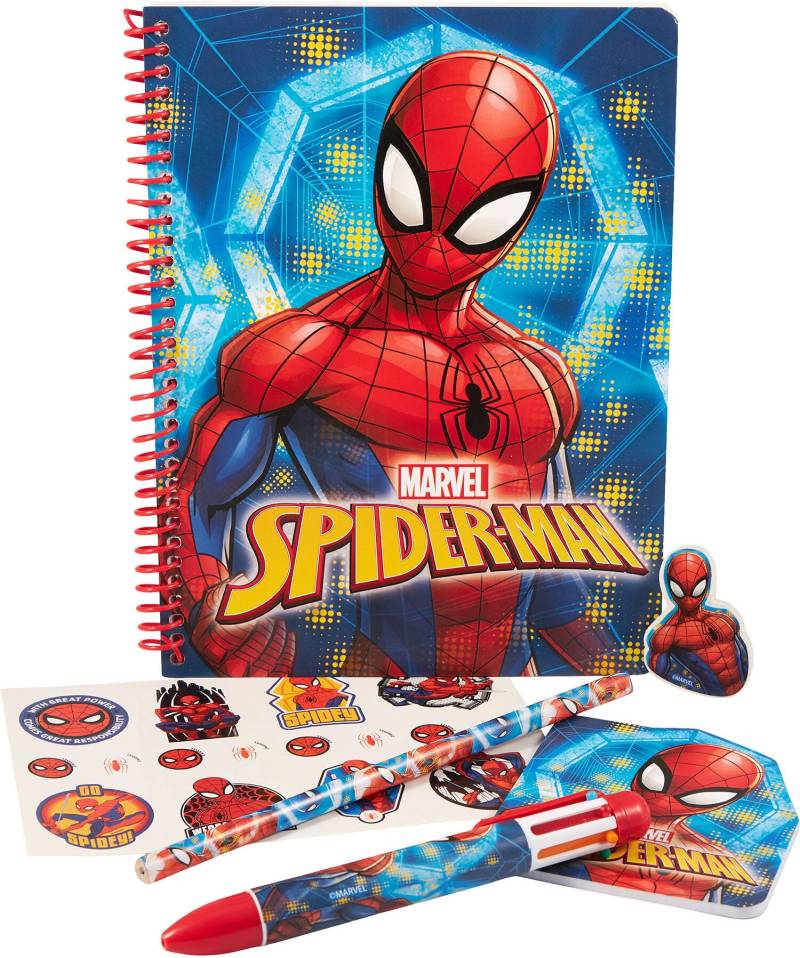 Marvel Spider-Man Schulset, Blau/Rot von Marvel Spider-Man