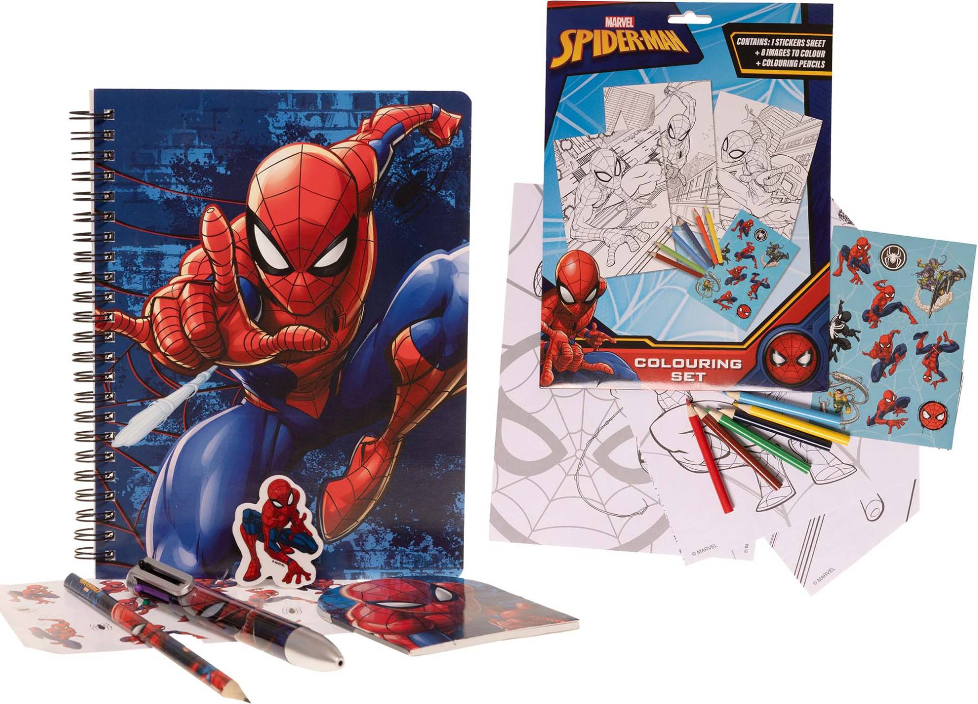 Marvel Spider-Man Schreibset &  Malset von Marvel Spider-Man