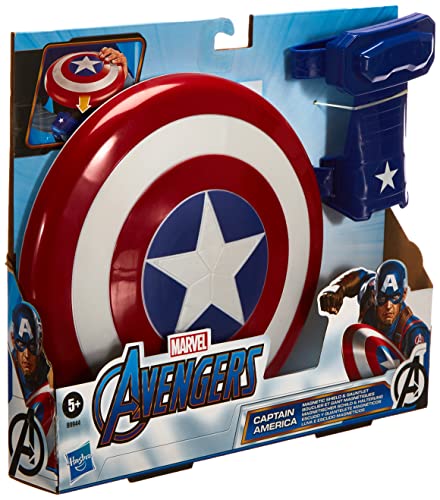 Hasbro B9944EU8 Marvel Avengers Captain America Magnetischer Schild, Única von Marvel