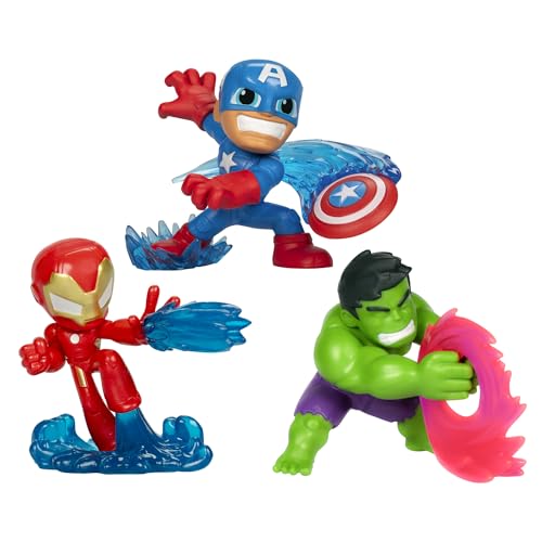 Avengers Mighty Verse Series 1 Multipack, Blue, Red, Green von Marvel