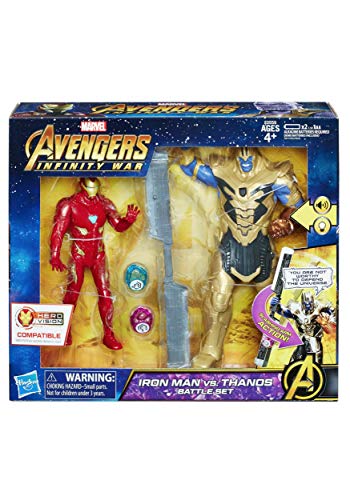 Hasbro Collectibles - Avengers 6 Inch Iron Man Vs. Thanos Battle Set(Marvel) von Marvel