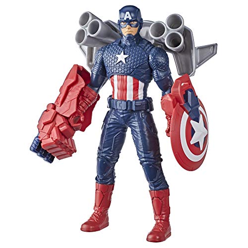 Hasbro Marvel Captain America Toy 9.5-inch Action Super Heroes Figure and Gear von Marvel