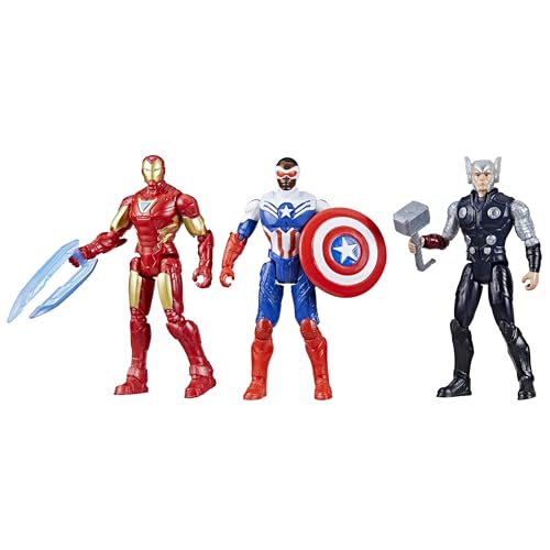 Hasbro Marvel Avengers Epic Hero Series Team-Up Geschenkpack, Superhelden-Spielzeug 10 cm von Marvel