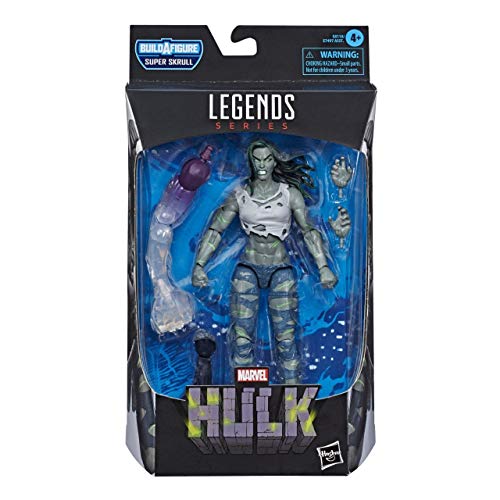 Hasbro Marvel Legends Series 15 cm große Hulk Action-Figur, Premium Design und 2 Accessoires, 2 Build-A-Figure-Teile von Marvel