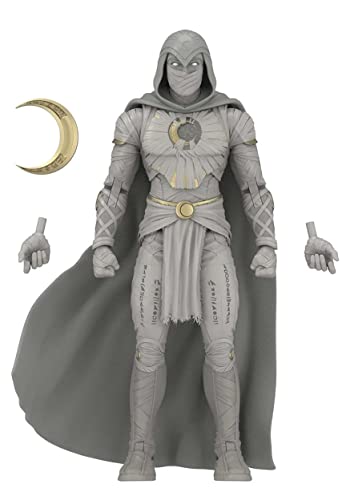 Hasbro Marvel Legends Series Disney Plus Moon Knight MCU Series 15 cm große Action-Figur zum Sammeln, mit 4 Accessoires von Marvel