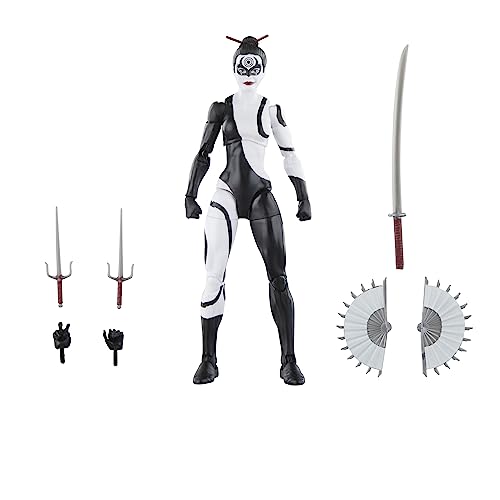 Hasbro Marvel Legends Series Marvel's Lady Bullseye, Marvel Knights, 15 cm große Marvel Legends Action-Figur von Hasbro