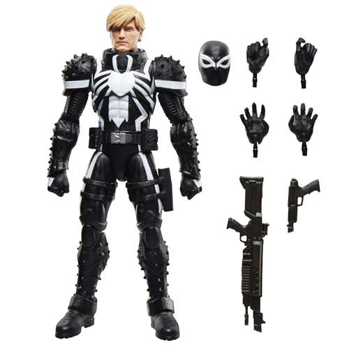 Marvel Legends Series Agent Venom (Flash Thompson) Action-Figur zu den Comics, Schwarz von Marvel