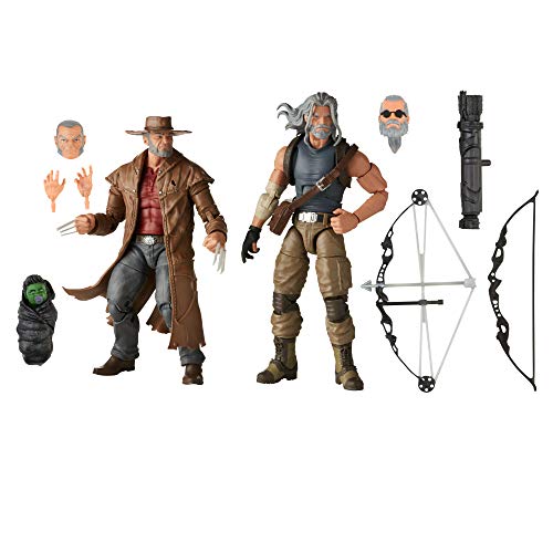 Hasbro Marvel X-Men Series 15 cm große Marvel‘s Hawkeye und Marvel‘s Logan Action-Figuren, ab 4 Jahren von Marvel