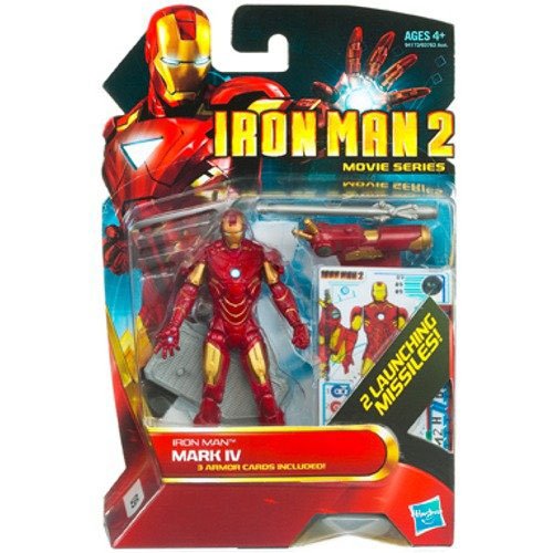 Iron Man 2 Movie 4 Inch Action Figure - Iron Man Mark IV von Marvel