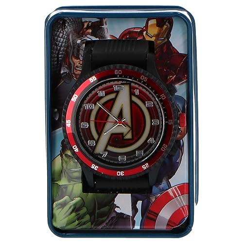 Marvel Avengers KL83441 RELOJ ANALOGICO AVENGERS Micky & Minnie Armbanduhr, Mehrfarbig (Mehrfarbig) von Marvel