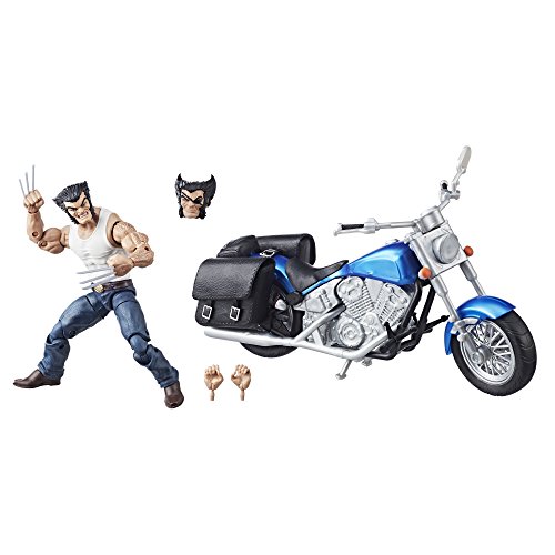 Marvel Avengers Legends Series 6-inch Wolverine and Motorcycle Action Figur von Marvel