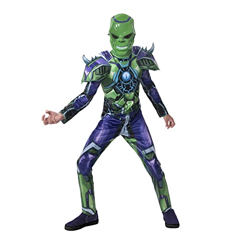 Marvel Boys Avengers Mech Strike Monster Hunters Kostüm Kleid Up Youth Choose Iron Man Hulk Spiderman Super Hero (Hulk, Small) von Marvel