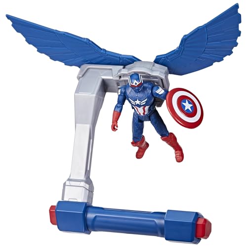 Marvel Epic Hero Series Captain America: Brave New World Flight Control Action Figure with Accessory, Super Hero Toys for Kids Ages 4+ von Marvel