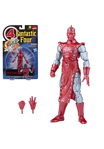 Marvel F0354 Hasbro Legends Serie Retro Fantastic Four High Evolutionary 15,2 cm Actionfigur Spielzeug, inklusive 2 Zubehörteilen von Marvel