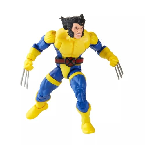 Marvel F3981 Legends Series X-Men Classic Wolverine 15,2 cm Actionfigur Spielzeug, 3 Zubehörteile, Mehrfarbig von Marvel