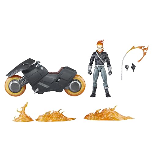 Marvel Legends Series Ghost Rider Action-Figur mit Motorrad von Marvel