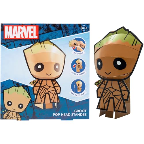 Marvel Figur - 3D Pop Head 20 cm - Spiderman - Sammelfigur - Spielzeug Geschenkidee (SP24335) (Groot) von Marvel