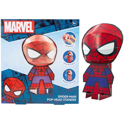 Marvel Figur - 3D Pop Head 20 cm - Spiderman - Sammelfigur - Spielzeug Geschenkidee (SP24335) von Marvel