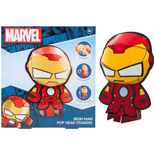 Marvel Figur - 3D Pop Head 30 cm - Iron Man - Sammelfigur - Spielzeug Geschenkidee (MV24336RM) von Marvel