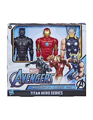 Marvel Figures Titan Hero Serie Black Panther Ironman Thor von Marvel